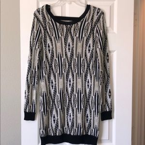 Minkpink open back long sleeve sweater dress